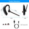 Wireless V5.0 Earpiece ENC Driving Earbuds 180¬∞ Rotatable Left Right Ear Fit Earphone For Business Driving Running