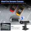 Wireless Camera Reverse Hitch Guide Camera Vehicle Backup Rechargeable Camera with Flexible Adhesive Base Night Vision for Car RVs Trailer Truck