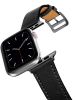 Compatible with Apple Watch Band 49mm 45mm 44mm 42mm 41mm 40mm 38mm, Genuine Leather Band Replacement Strap Compatible with Apple Watch Ultra 2/1 Seri